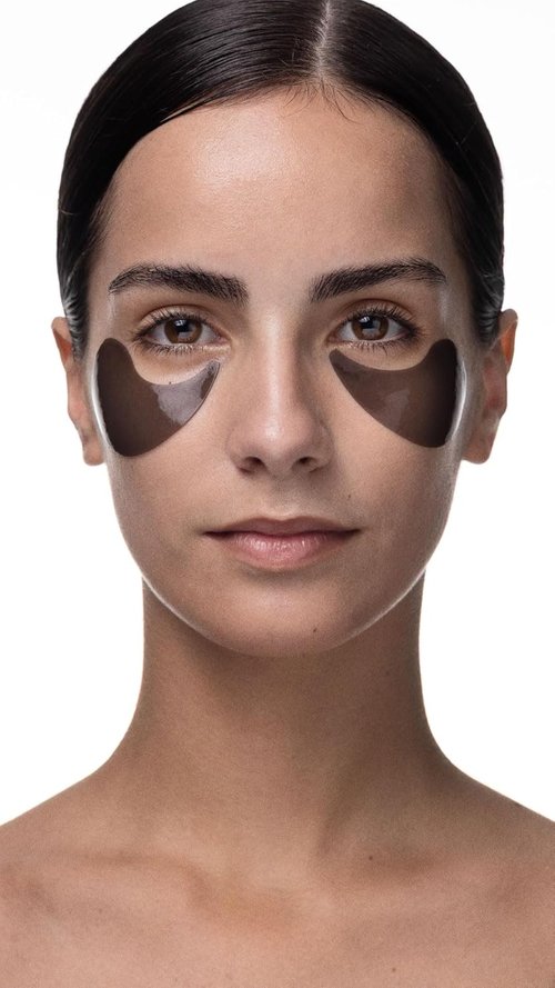 Pestle & Mortar Pure Hyaluronic Hydrogel Eye Patches - 30 Pairs | Cooling Under-Eye Treatment with Peptides for Hydration & Depuffing