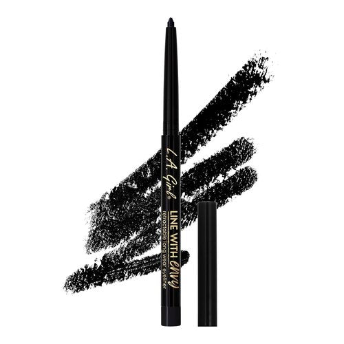 L.A. Girl Eyeliner - Line With Envy, Super Black GP51 | Long-Lasting Precision Formula