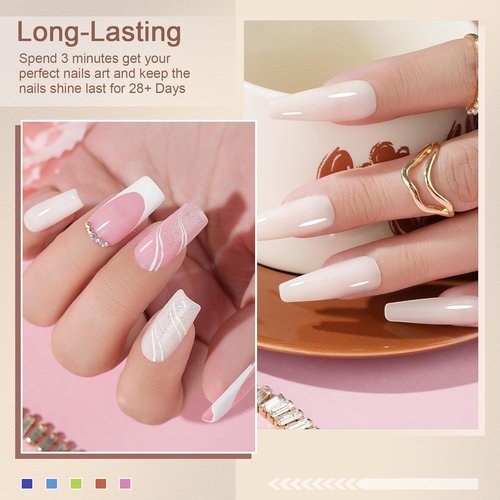 Eodci Acrylic Powder - Cover Pink 56g | Professional Nail Extension & Carving, Long-Lasting Formula