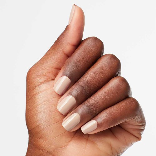 OPI Nail Lacquer Samoan Sand | Sheer Soft Pink Crème Chip Resistant Nail Polish | Fast Drying, Streak Free