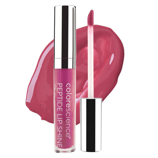 Colorescience Peptide Lip Shine SPF 30 - Hydrating, Plumping Formula with Buildable Color | All-Mineral Actives