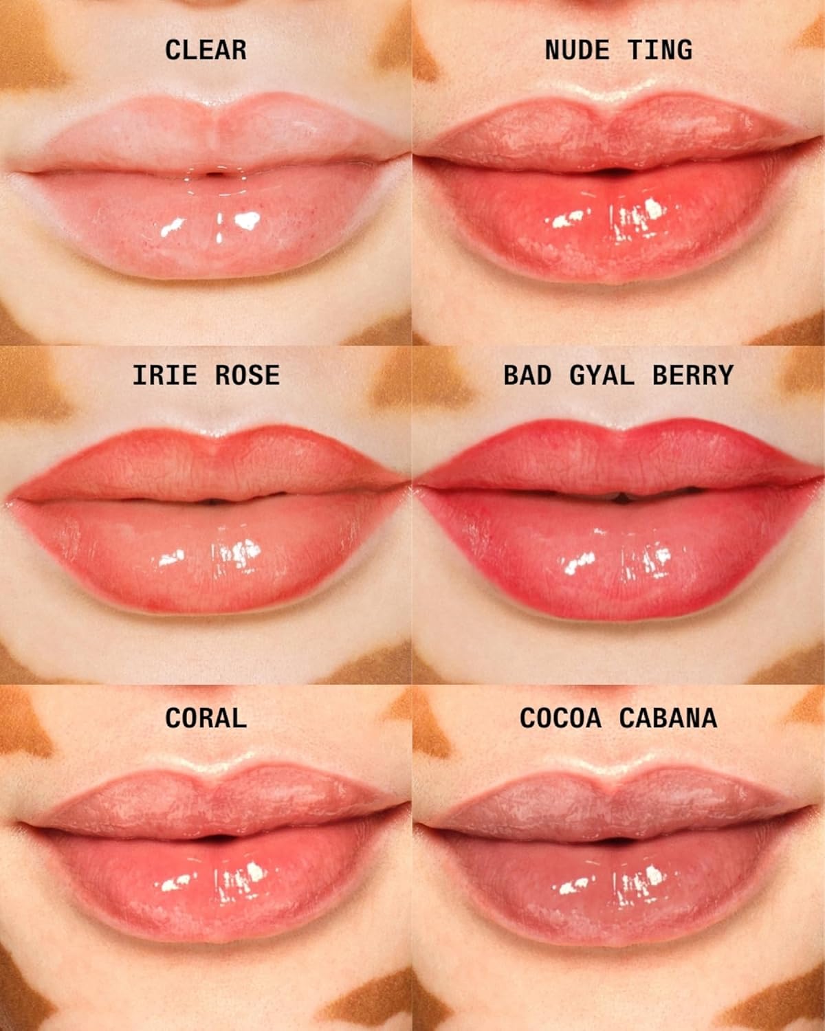 Cay Skin Isle Lip Balm SPF 30 - Hydrating, High Shine Lip Gloss in Vanilla Brown Sugar - 3-Pack, 1.05 oz