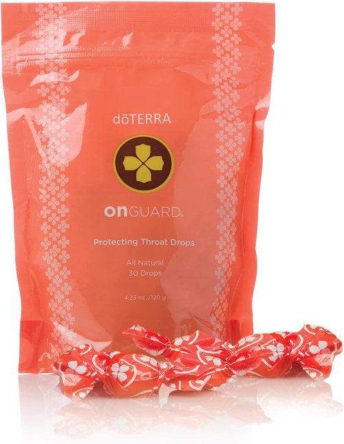 doTERRA On Guard Throat Drops - Immune Support & Soothing Relief | Natural Citrus Flavor