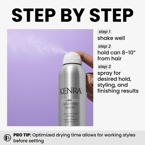 Kenra Professional Shaping Spray 21 | Alcohol Free Hairspray | All Hair Types | 8 Ounce (Pack of 1)