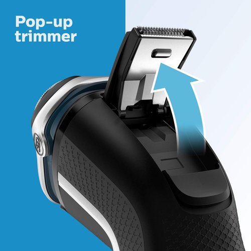 PHILIPS Series 3000 Electric Shaver for Men - Cordless Rechargeable Wet & Dry with Pop-Up Trimmer
