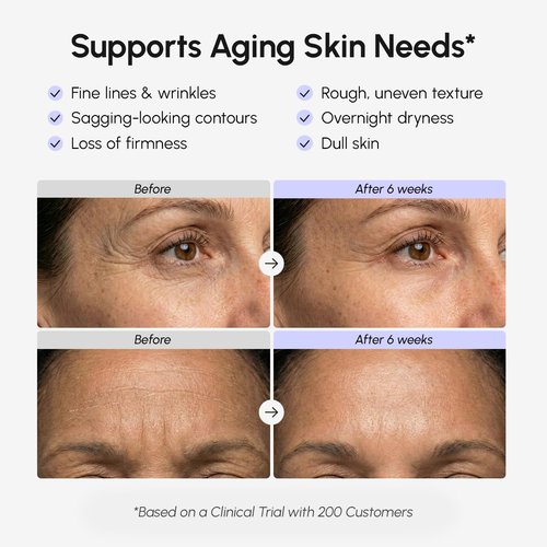Maree Face Moisturizer - Retinol Anti-Aging Cream with Collagen & Hyaluronic Acid | Day & Night Use for Dry Skin