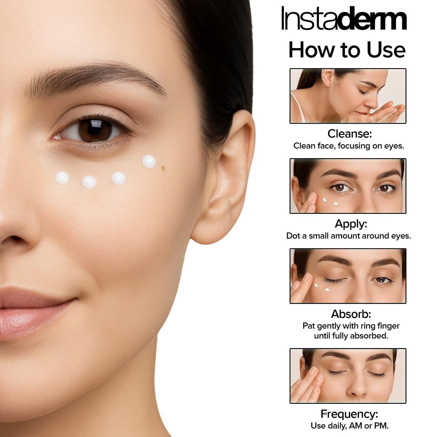 Skiennix Eye Repair Cream - Anti-Aging Formula with Niacinamide to Reduce Dark Circles & Puffiness | Hydrates & Brightens Skin