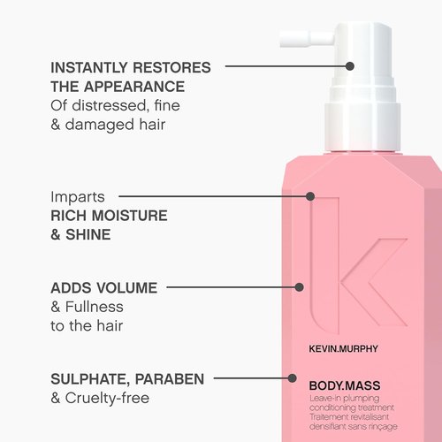 Kevin Murphy Body Mass - Volumizing Hair Treatment | 3.4 oz for Fuller, Thicker Hair