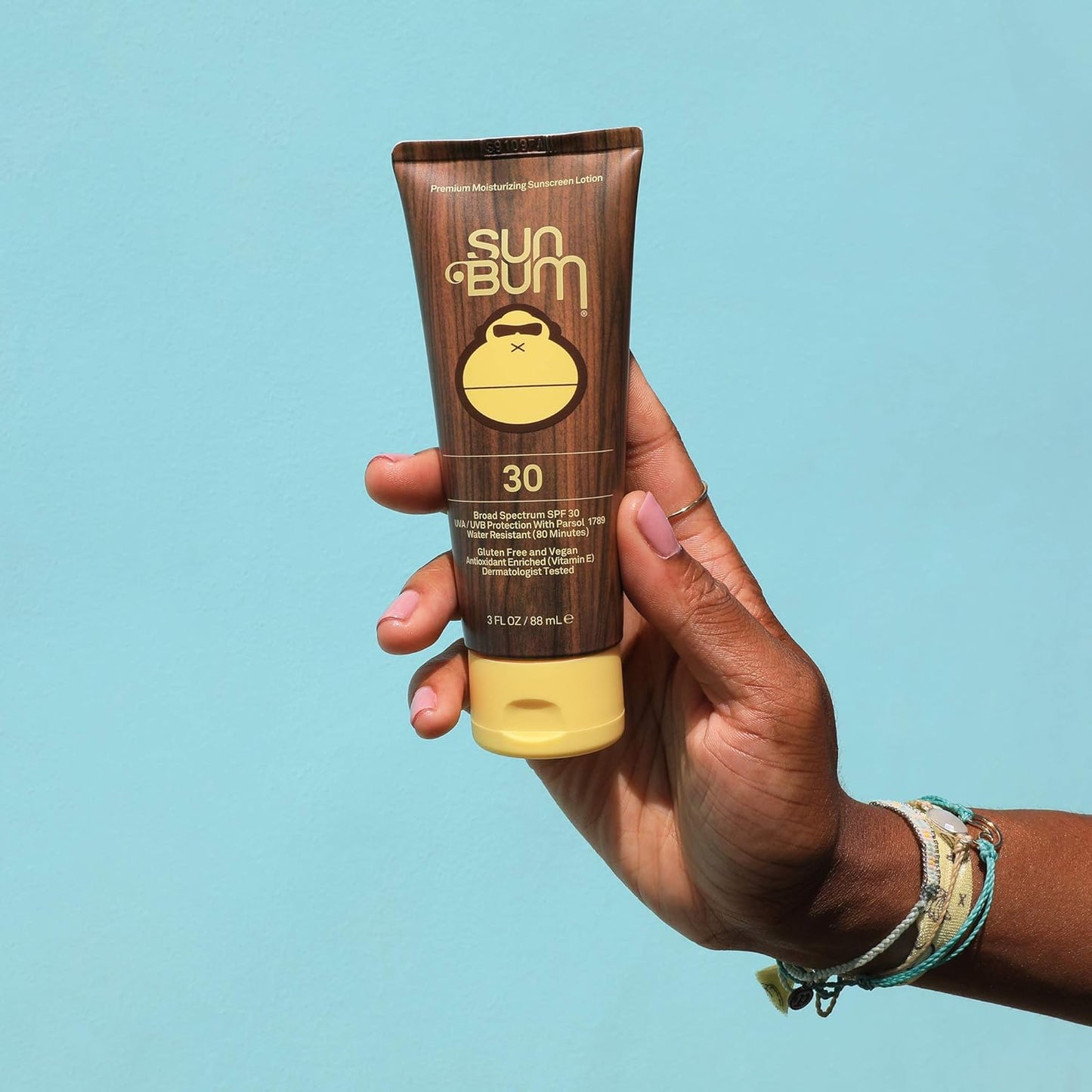 Sun Bum Original SPF 30 Sunscreen Body Lotion - Moisturizing Broad Spectrum Protection with Vitamin E - Travel Size 3 oz