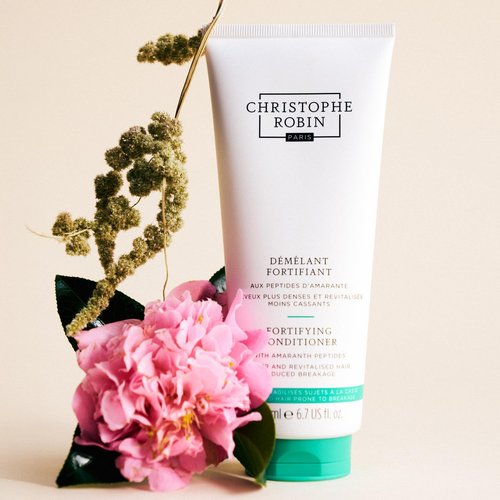 Christophe Robin Fortifying Conditioner - Amaranth Peptides for Thinning Hair, Reduces Breakage | 6.7 fl. oz