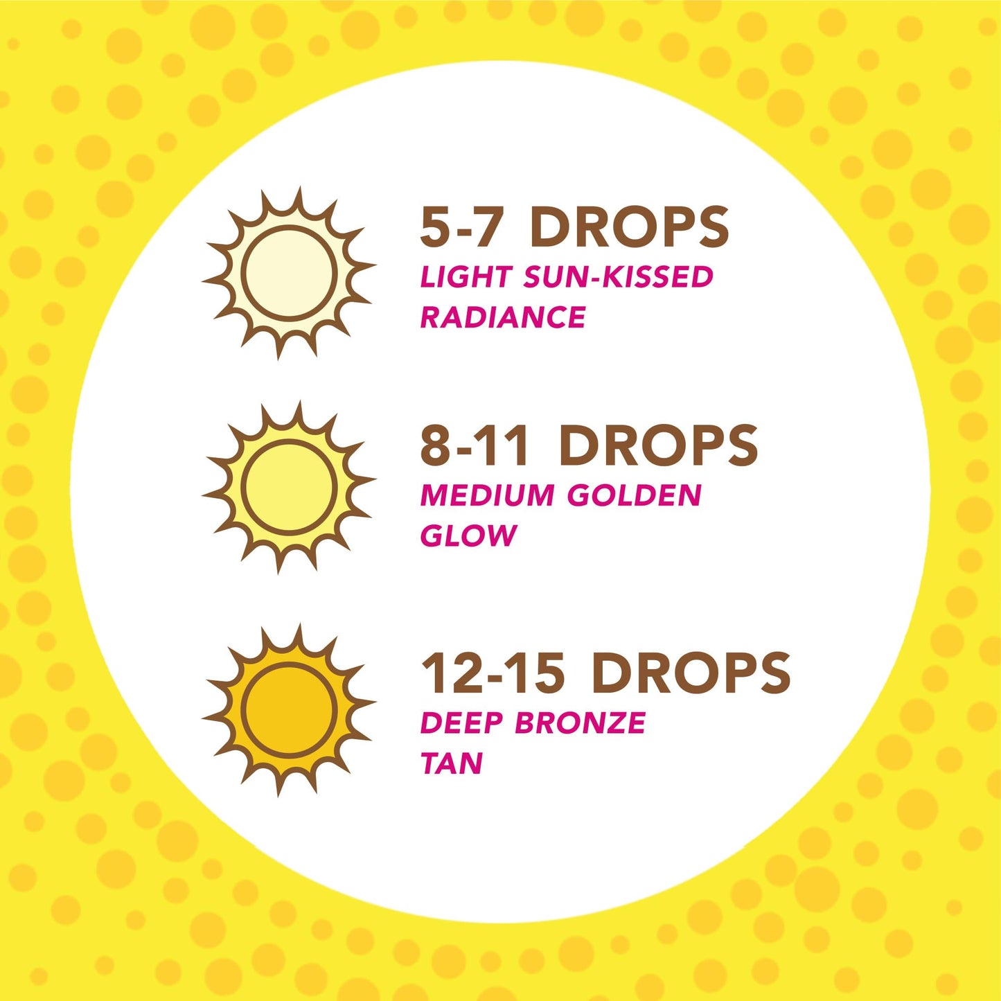 Jergens Natural Glow Instant Sun Drops, Sunless Tanning for Face and Body, Instant Sun Bronzing Drops, Oil Free, 1 Fl Oz