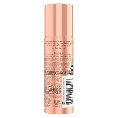 Nexxus Volumizing Foam Hair Mousse - Lightweight Styling for Full Volume | 2 oz