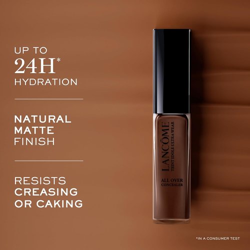 Lancôme Teint Idole Ultra Wear Concealer - Full Coverage & Lightweight - Natural Matte Finish, 24H Wear