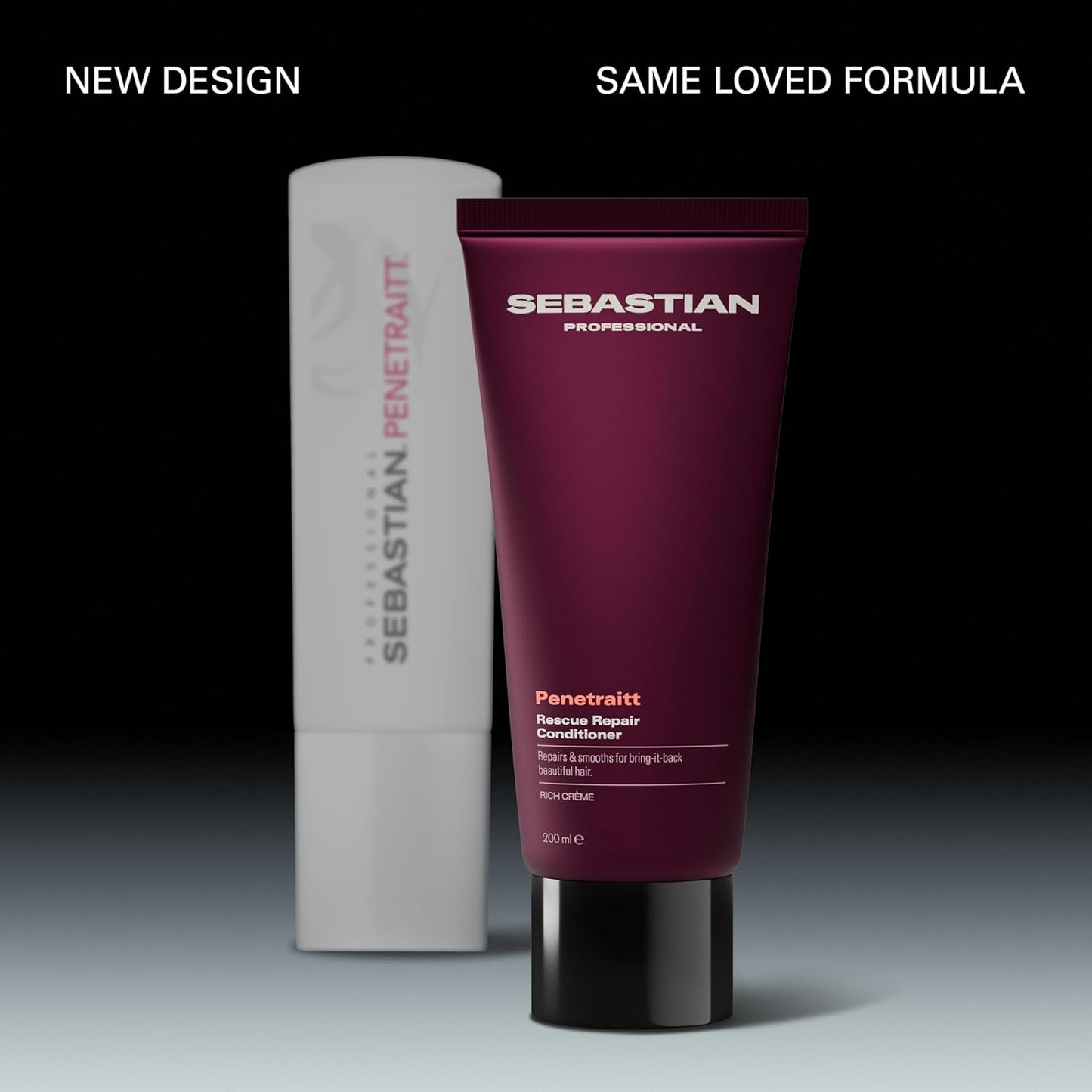 Sebastian Professional Penetraitt Rescue Repair Conditioner - Strengthens & Moisturizes Damaged Hair | 6.7 Fl Oz