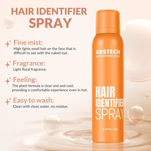Regine Switzerland Hair Identifier Spray - Dermaplaning Tool for Women | Face Shaving & Hair Removal