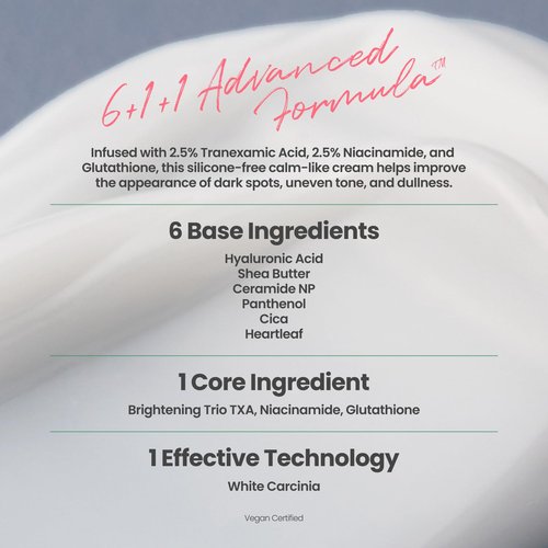 AXIS-Y TXA 2.5% Intensive Brightening Cream – Tranexamic Acid Moisturizer with Niacinamide & Glutathione for Dark Spots & Uneven Skin Tone (1.69 fl. oz.)