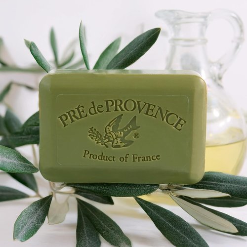 Pre de Provence Artisanal Soap Bar - Organic Shea Butter Enriched | Natural French Skincare, 8.8 Oz