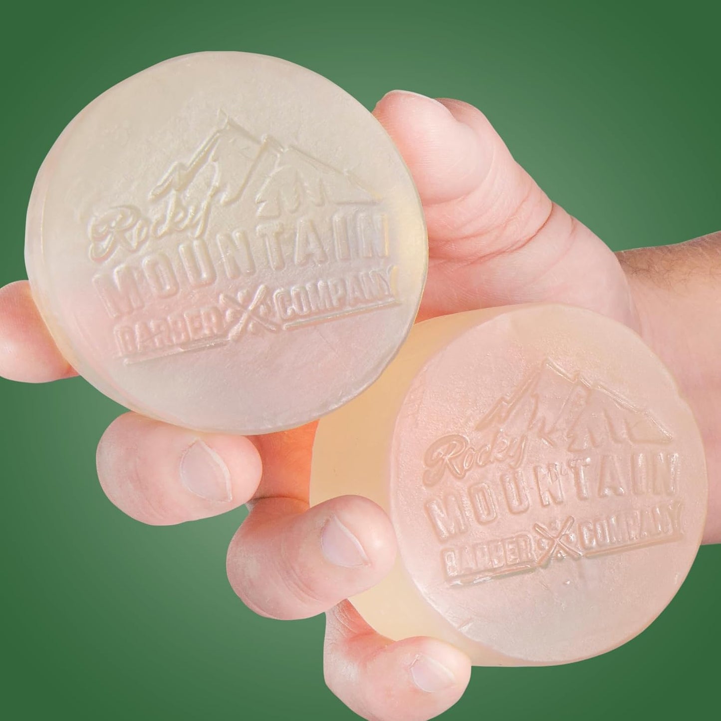 Skiennix Men’s All-in-One Shampoo & Body Soap Bars - Extra Thick Glycerin - Pacific Pine Scent - 14.5 oz (2 Bars)