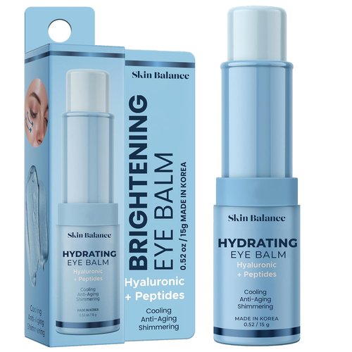 Regine Switzerland Ultra Shimmer Eye Balm - Hydrating Anti-Aging Formula with Hyaluronic Acid & Peptides | Reduces Puffiness, Dark Circles & Fine Lines - 0.52 fl oz