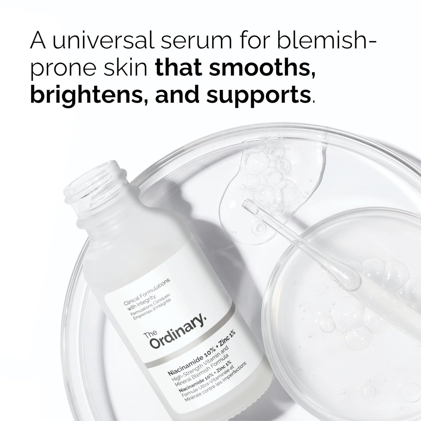 The Ordinary Dull Skin Duo | Skin Care Bundle for Face & Eyes - Niacinamide 10% & Caffeine Solution 5%