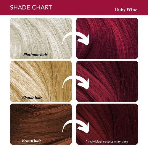 Paradyes Ruby Wine Semi Permanent Conditioner Based Hair Color Enriched with Vegan, Natural and Herbal Hair dyes - lasts up to 8-10 washes (4.2 oz)
