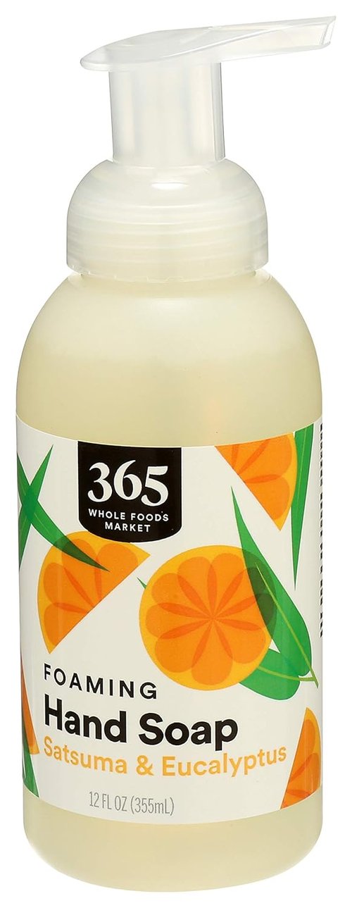 365 by Whole Foods Market - Foaming Hand Soap - Satsuma Eucalyptus Scent - 12 Fl Oz (Pack of 2)