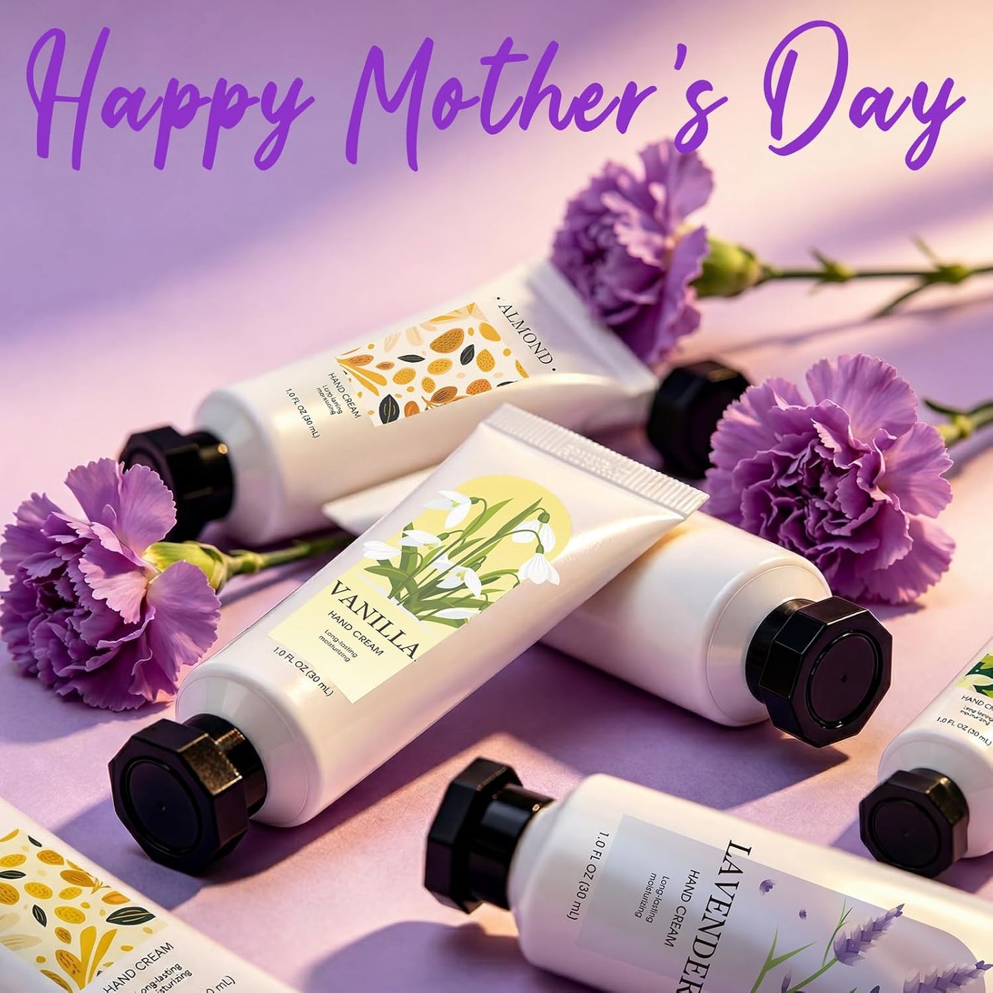 Spa Luxetique Hand Cream Set - 20 Pack Travel Size Mini Lotions for Dry Hands | Perfect Gifts for Moms & Bridesmaids (1.0 oz Each)