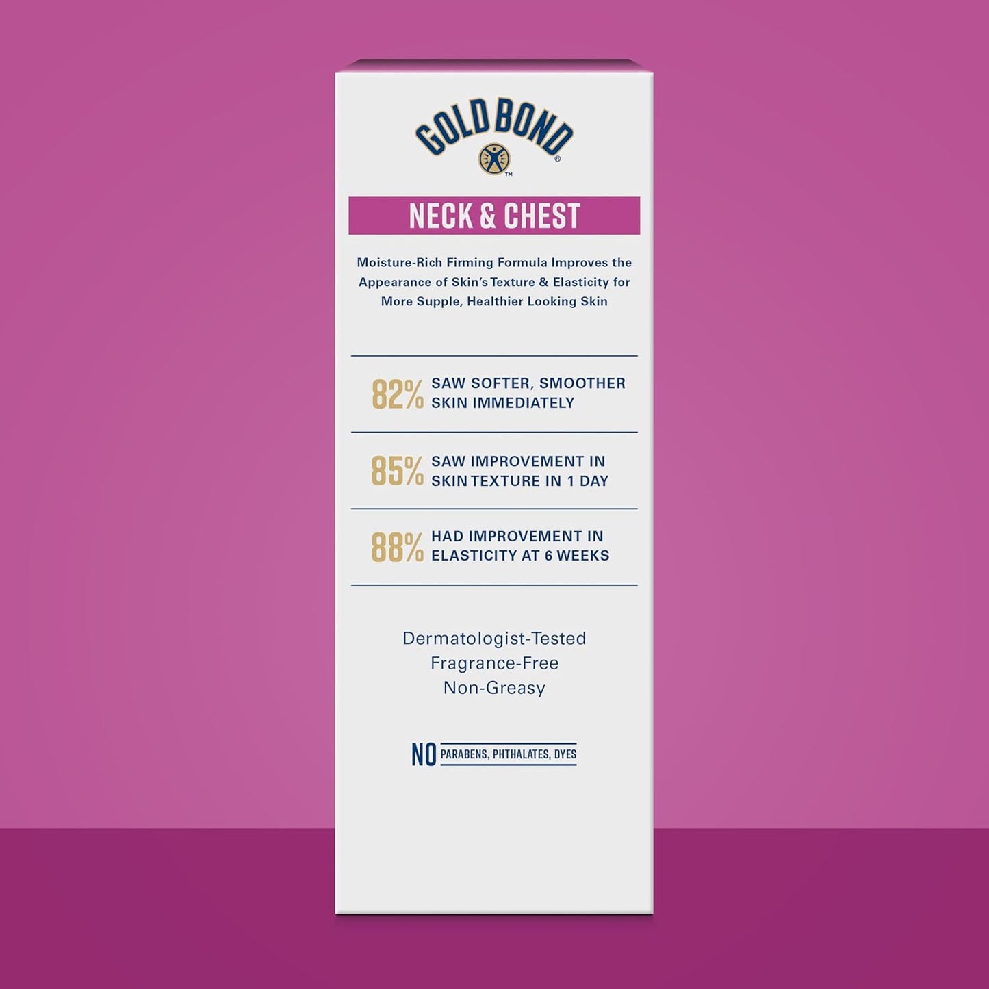 Gold Bond Age Renew Neck & Chest Firming Cream - Clinically Tested Skin Firming Formula, 2 oz.
