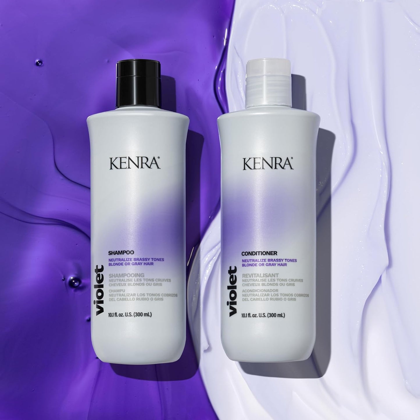 Kenra Violet Conditioner - Eliminates Brassy Tones | Moisturizes Processed Hair | Color Safe Formula