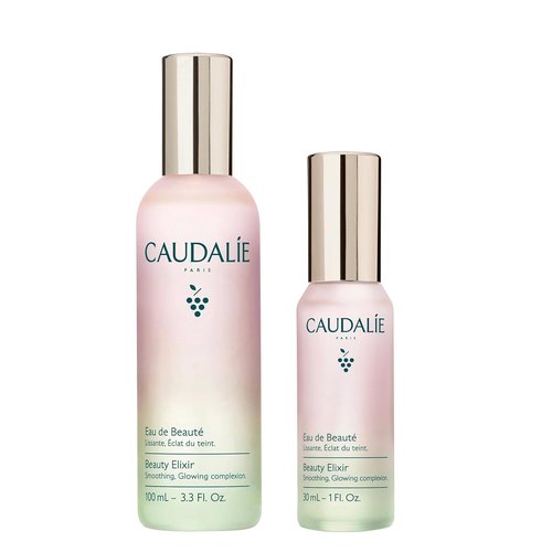Caudalie Beauty Elixir Face Mist - Pore-Tightening Toner & Makeup Setter | 100 mL & 30 mL Sizes