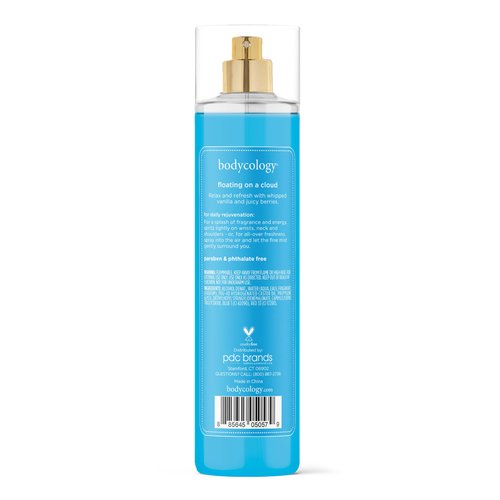 Bodycology Long-Lasting Fragrance Body Mist, Floating On A Cloud, 8 fl oz