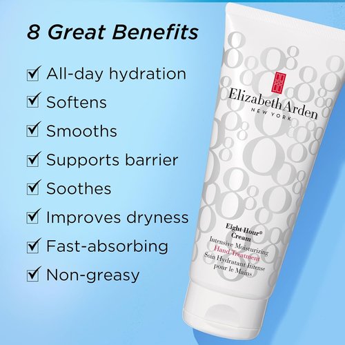 Elizabeth Arden Eight Hour Cream - Intensive Moisturizing Hand Treatment for Dry Skin