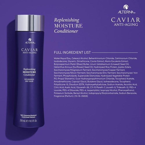 Alterna CAVIAR Anti-Aging Moisture Conditioner - Hydrates & Restores Dry Hair | Sulfate-Free Formula