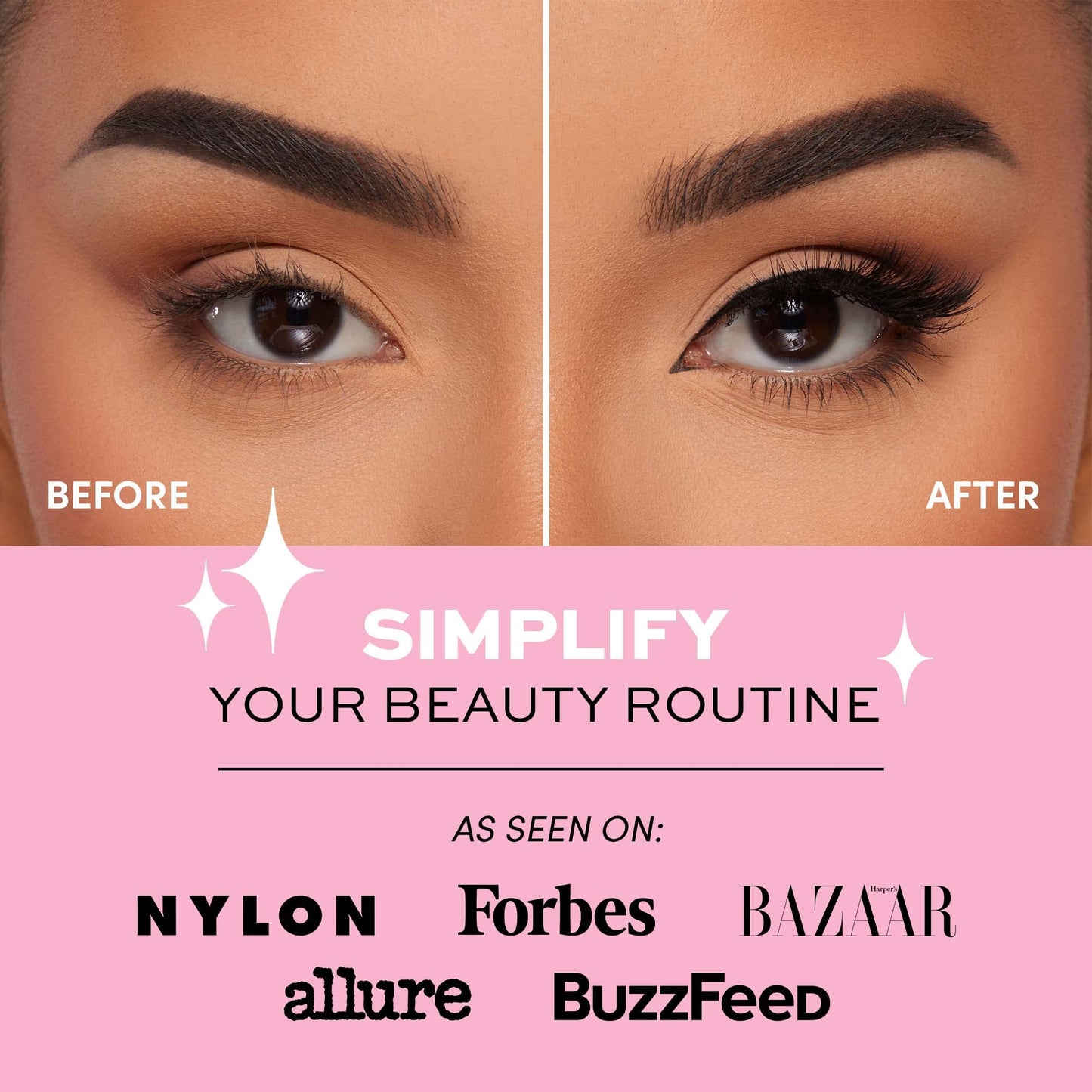 Glamnetic Magnetic Eyelashes - Babygirl | Short Magnetic Lashes, 60 Wears Reusable Faux Mink Lashes, Wispy Round Natural Look - 1 Pair