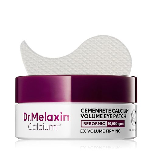 Dr. Melaxin Calcium Volume Eye Patch - Firming Treatment for Wrinkles, Puffiness & Dark Circles | 60 Patches