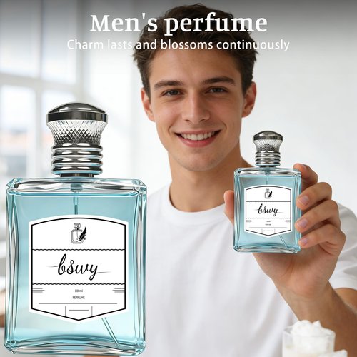 BSWY Unisex Fragrance - Pure Oolong Tea Accord - Light & Airy Cologne with Soft Leather & Musk - Minimalist Daily Wear 3.4 oz./100ML