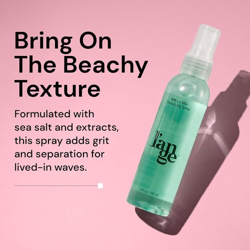 L'ANGE HAIR Sea Salt Texturizing Spray - Effortless Beachy Waves & Volume | Mineral-Infused 4 oz