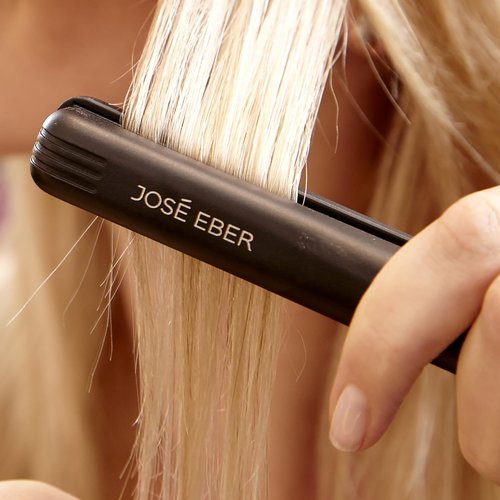 Jose Eber: Flat Iron - Petite 1/2 Inch - Floating Ceramic Plates, Folding Compact Styling Tool, Hair Straightener, For Travel & Quick Touch Ups
