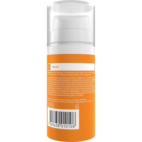 Paula's Choice C5 Super Boost Eye Cream - Reduce Dark Circles & Puffiness | 5% Vitamin C & Peptides, 0.5 fl oz