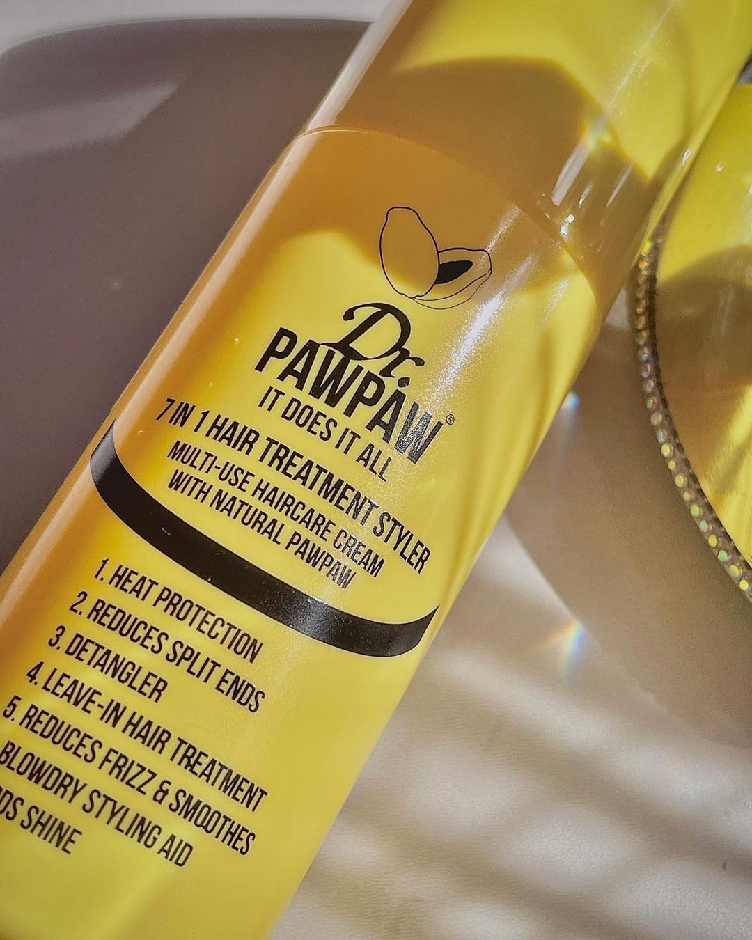 Dr.PAWPAW It Does It All: 7 in 1 Hair Treatment Styler with Papaya, Aloe Vera, Coconut Oil, Vegan & Natural (150 ml)