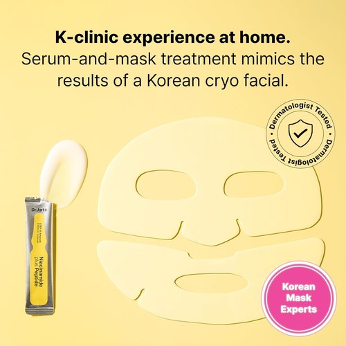 Dr.Jart+ Cryo Rubber Face Mask - Cooling Serum Ampoule for Radiant Skin | Travel Size