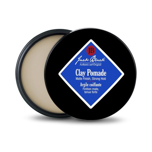 Jack Black Clay Pomade - 2.75 oz Hair-Sculpting Formula for Natural Hold & Matte Finish