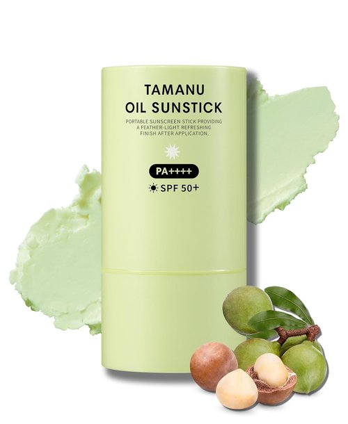 LA'DOR Tamanu Sunstick - Nourishing SPF50+ Sun Protection | No Whitecast, Non-Sticky Matte Finish for All Skin Types