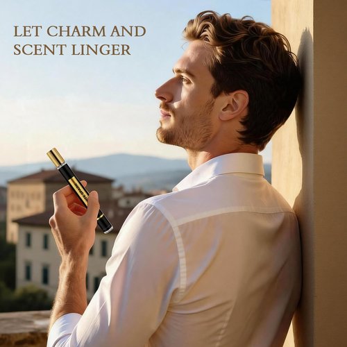OFUN Cologne Set for Men - 10 Travel Size Perfume Samples with Woody, Fruity & Floral Notes | Perfect Gift for Any Occasion