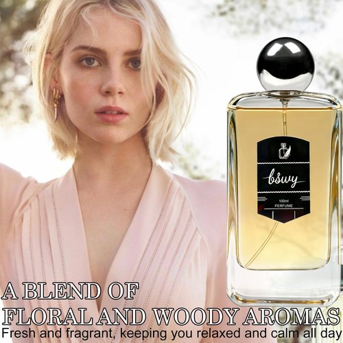 Perfume for Men - Eau De Parfum Long Lasting - Woody - Work & Night. Aromatic Scent - Blended with Lemon, Tea-Leaf, Jasmine, Vanilla, and Musk100ml/3.4 oz