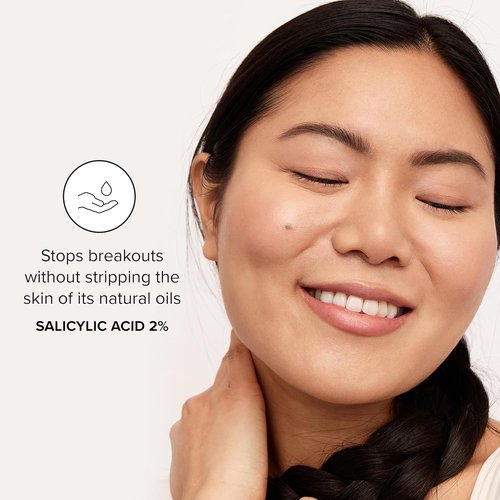 DRMTLGY Acne Cleanser - Oil-Free Salicylic Acid Cleanser & Face Wash for Acne Prone Skin