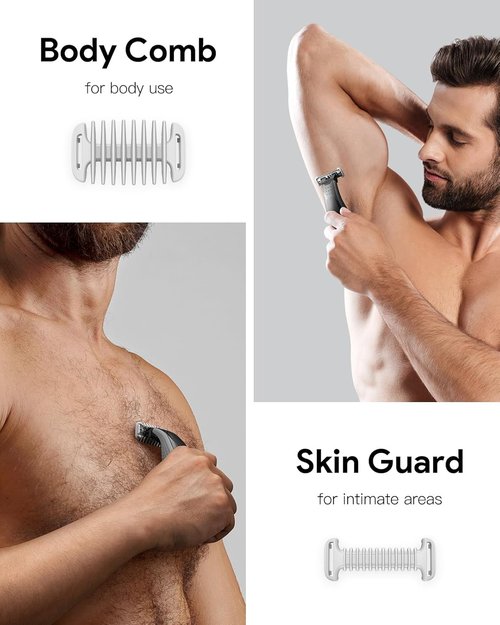 Obalde Guide Guards Set - Skin & Body Combs with 1/2/3/5mm Attachments | Hard Case for Pro Series