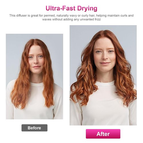 Dyson | Upgraded Hair Dryer Diffuser Attachment - Portable Styling Tool for Airwrap HS01/HS03/HS05