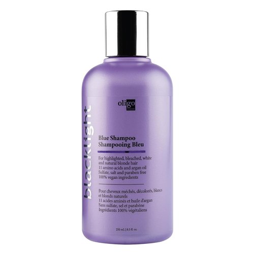 OLIGO PROFESSIONNEL - Blacklight Blue Shampoo - Sulfate-Free Formula for Blonde & Color-Treated Hair - 8.5oz