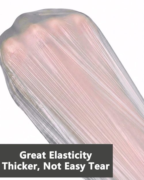 Aquior Disposable Shower Caps - 100 PCS Large Thick Waterproof Hair Covers for Women | Travel Essentials